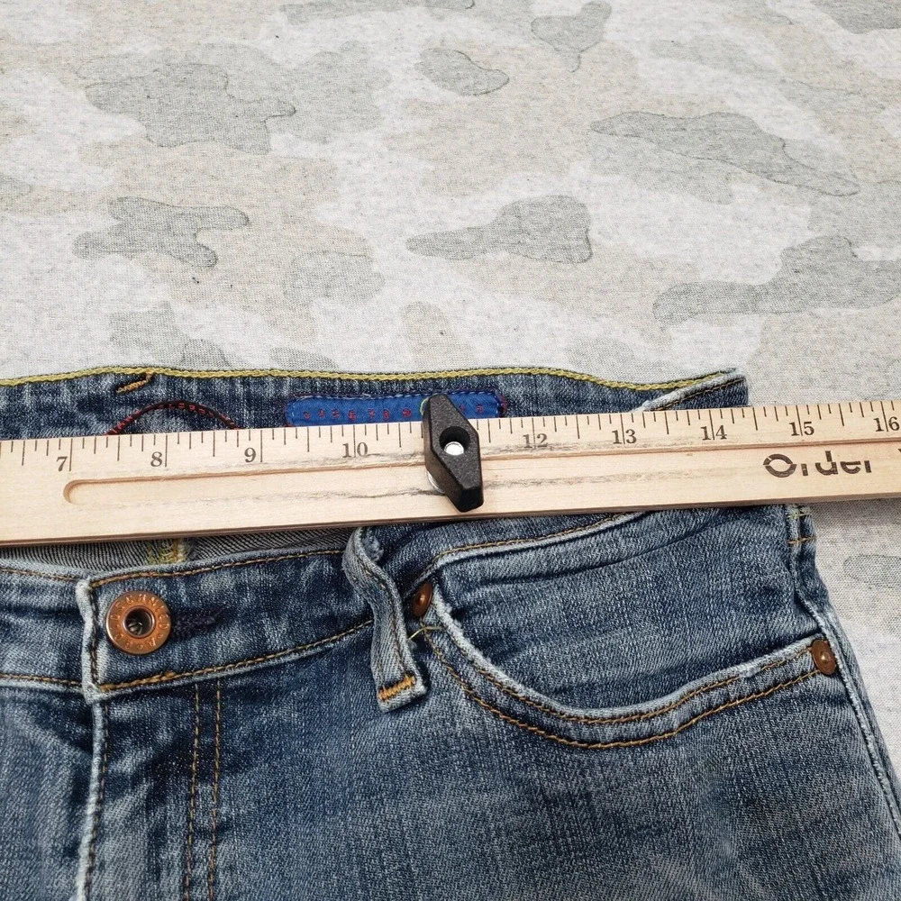 Vintage Adriano Goldschmied Jeans Women's 30‎ Blue Flared Denim Medium Wash Y2K